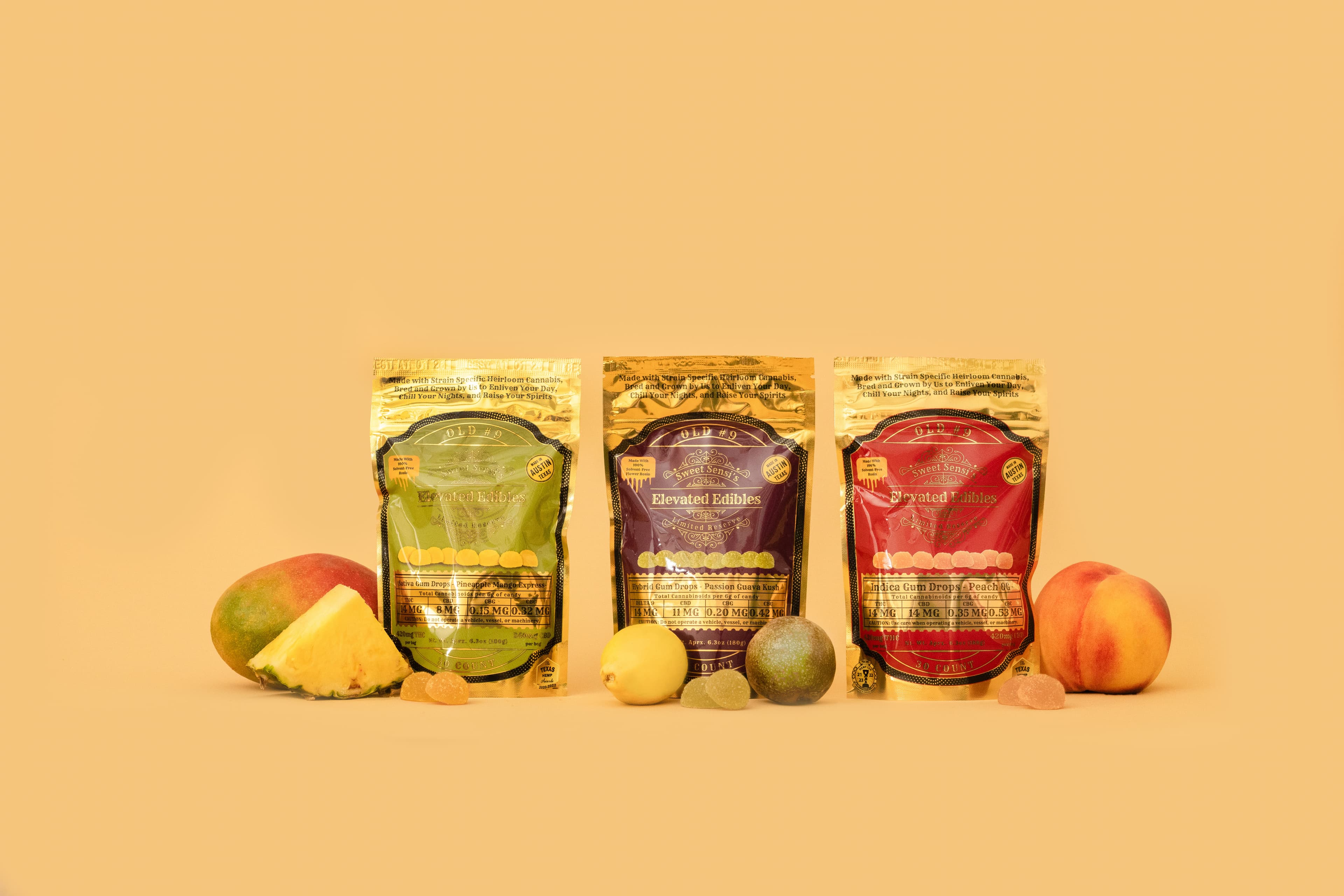 Sweet Sensi Elevated Edibles gummy product line