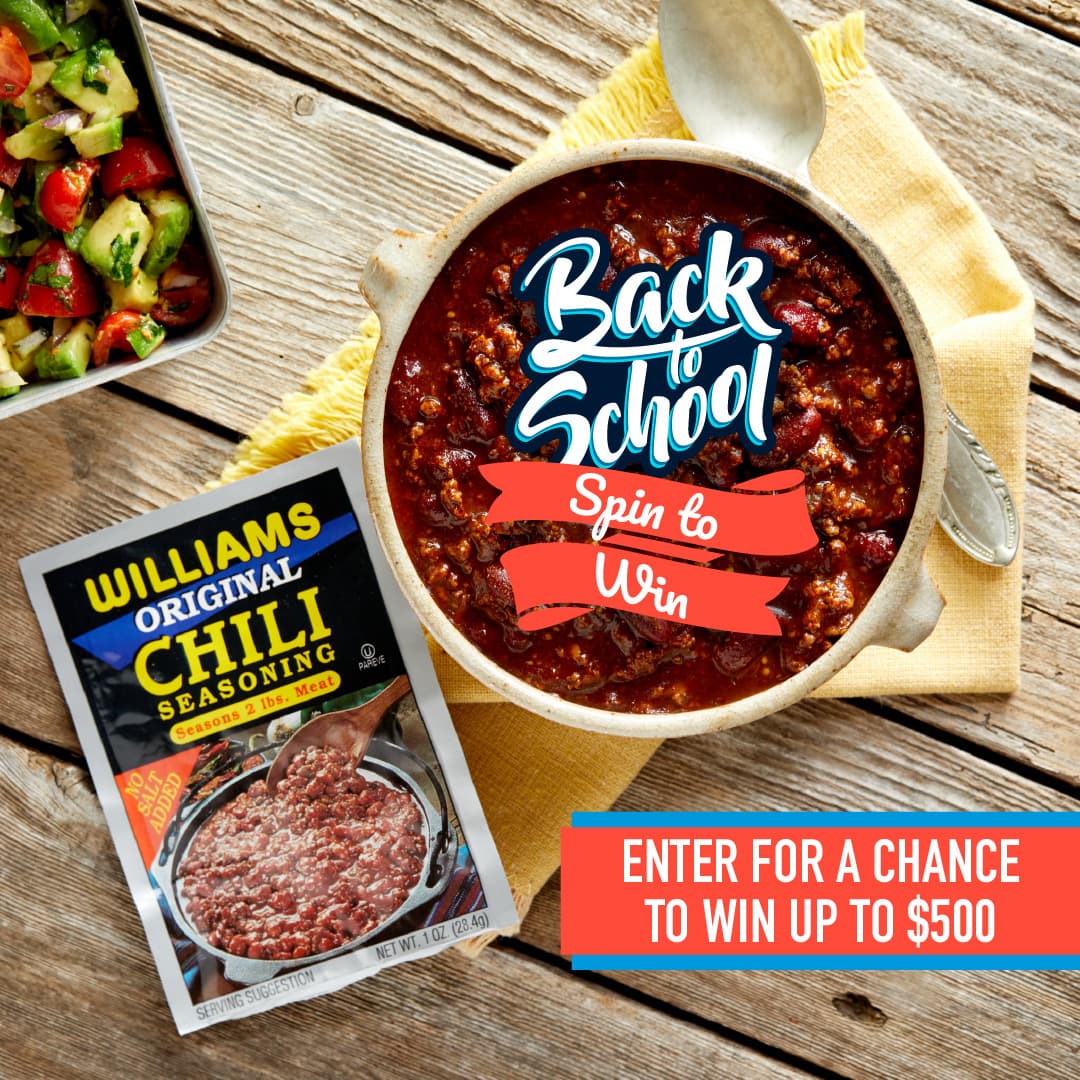 Williams Foods — Back-to-School Sweepstakes | Beast Creative Agency